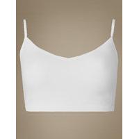 M&S Collection Cotton Rich Strappy Bralet