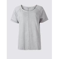 M&S Collection Pure Cotton Round Neck Short Sleeve T-Shirt