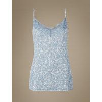 M&S Collection Cool Comfort Printed Strappy Vest