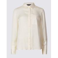 M&S Collection PETITE Long Sleeve Shirt