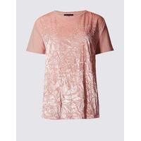 M&S Collection Round Neck Short Sleeve T-Shirt