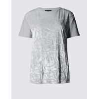 M&S Collection Round Neck Short Sleeve T-Shirt