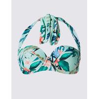 ms collection printed multiway bikini top b e