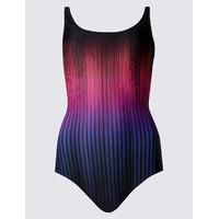 M&S Collection Secret Slimming Printed Sporty Swimsuit