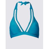 M&S Collection Crochet Triangle Bikini Top