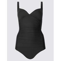 M&S Collection Secret Slimming Plunge Swimsuit