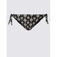 ms collection foulard print hipster bikini bottoms