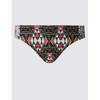 ms collection printed hipster bikini bottoms