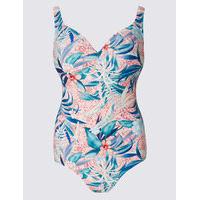 ms collection secret slimming printed swimsuit dd g