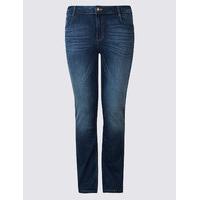 ms collection plus ozone mid rise slim bootcut jeans