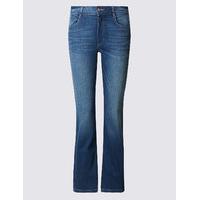 ms collection petite slim bootcut jeans