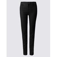 M&S Collection Mid Rise Straight Leg Jeans