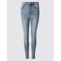 M&S Collection High Waisted Skinny Leg Jeans
