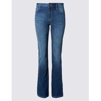 ms collection mid rise bootcut jeans