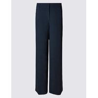 M&S Collection Crepe Wide Leg Trousers