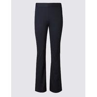 ms collection slim bootcut trousers