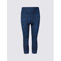 M&S Collection Performance Textured Cropped Leggings