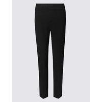 ms collection panel detail slim leg trousers