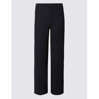 M&S Collection Jersey Wide Leg Trousers