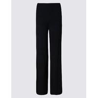 M&S Collection PETITE Wide Leg Trousers