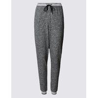 M&S Collection Cotton Rich Drawstring Sporty Joggers