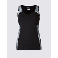 M&S Collection Printed Sports Vest