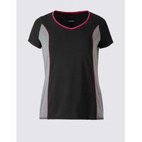 M&S Collection PLUS Active Cotton Tee