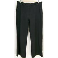 ms autograph size 16 black mix tailored trousers