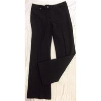 M&S Collection size 10m black bootleg trousers