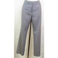 M&S grey Prince of Wales check trousers Size 14L