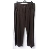 ms marks spencer size 16 brown trousers
