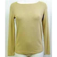 M&S sand knit top Size 14