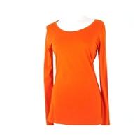 M&S Collection Size 8 Orange Long Sleeve T-Shirt