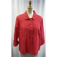 M&S Marks & Spencer - Size: 14 - Orange - Blouse