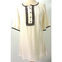 M&S Collection Shift Size 8 Cream Top