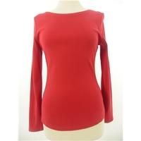 M&S Size 8 Red T-Shirt