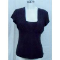 ms autograph grey stretch top size 14