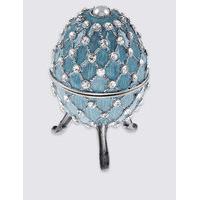 M&S Collection Gustavs Egg Diamanté Encrusted Trinket Box