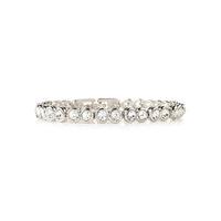 ms collection platinum plated diamant bracelet