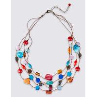 M&S Collection Assorted Bead & Shell Necklace