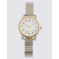 M&S Collection Round Face Expandable Watch