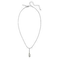 ms collection navette pendant necklace made with swarovski elements