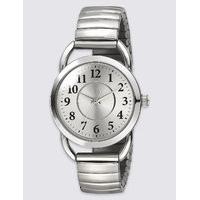 M&S Collection Vintage Style Round Face Expandable Watch