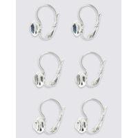 ms collection assorted diamant earrings set