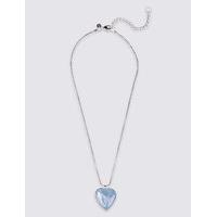 M&S Collection Heart Swirl Pendant Necklace