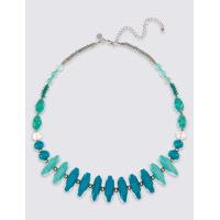 M&S Collection Resin Button Collar Necklace