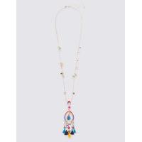 M&S Collection Havana Festival Pendant Tassel Necklace