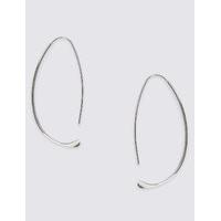 M&S Collection Sleek Through Hoop Earrings