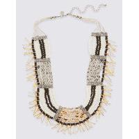 M&S Collection Havana Fringe Collar Necklace