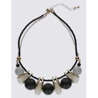 M&S Collection Resin Ball Necklace